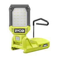 Deals on RYOBI 40V Cordless Battery Topper LED Work Light (Tool Only)