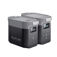 EcoFlow 1800W Output/2700W Peak Delta 2 Power Station w/2 Battery Deals