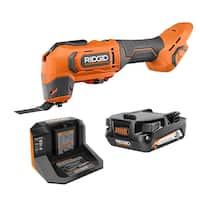 Deals on RIDGID 18V Cordless Oscillating Multi-Tool Kit w/Batteries and Charger