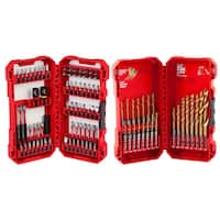 Deals on Milwaukee SHOCKWAVE Impact Duty Alloy Steel Screw Driver Bit Set 93-Piece
